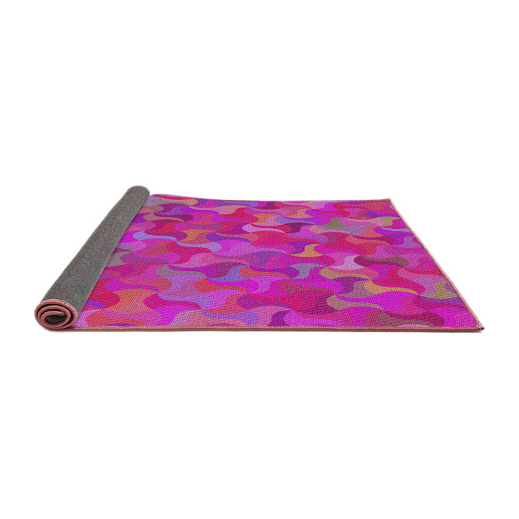 Orren Ellis Pink Rug Wayfair